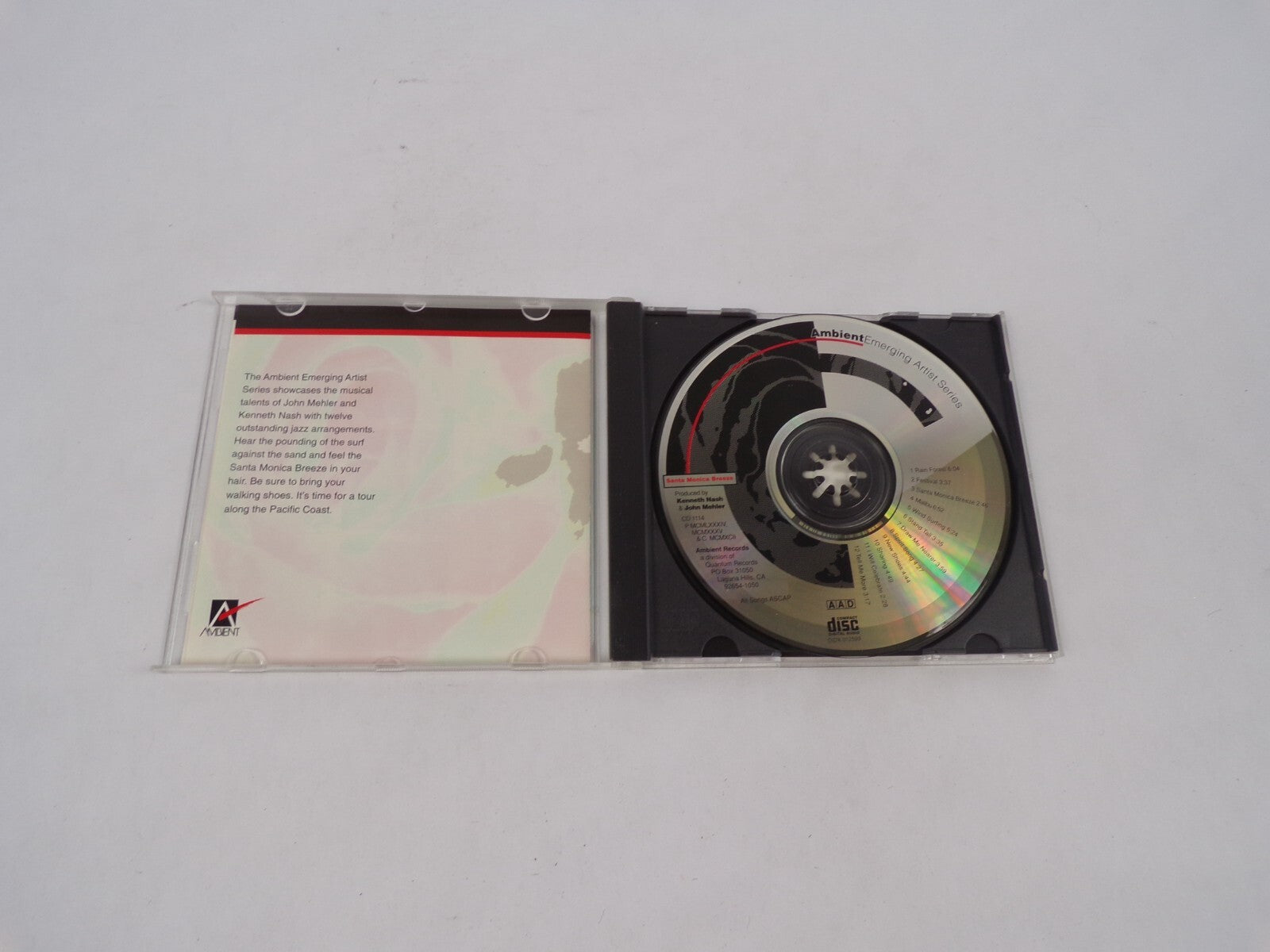 Ambient Emerging Artist Series Santa Monica Breeze Rain Forest Festival CD#70