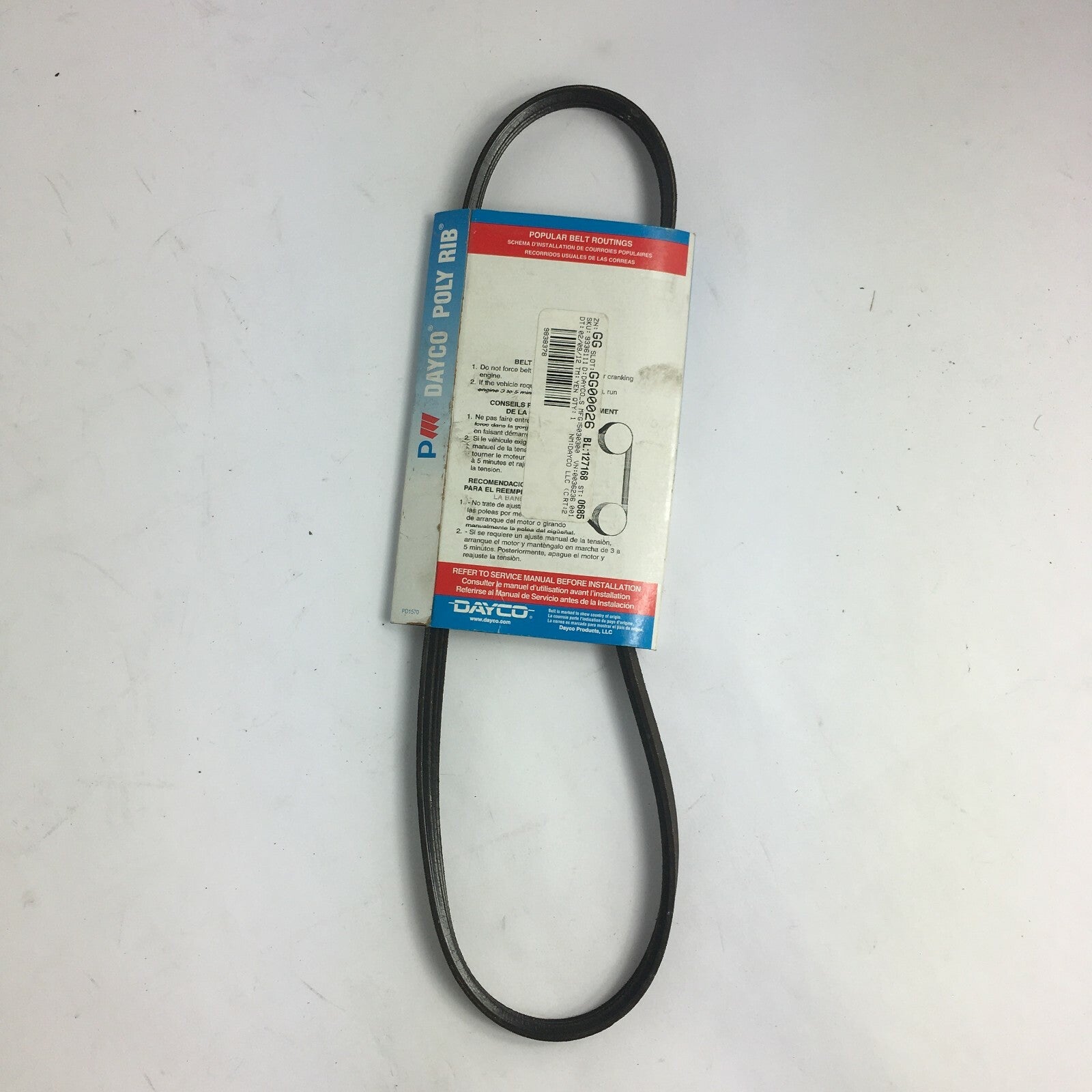 Genuine Dayco Poly Rib Automotive Belt Tensioner 5030300-3PK0760 A7