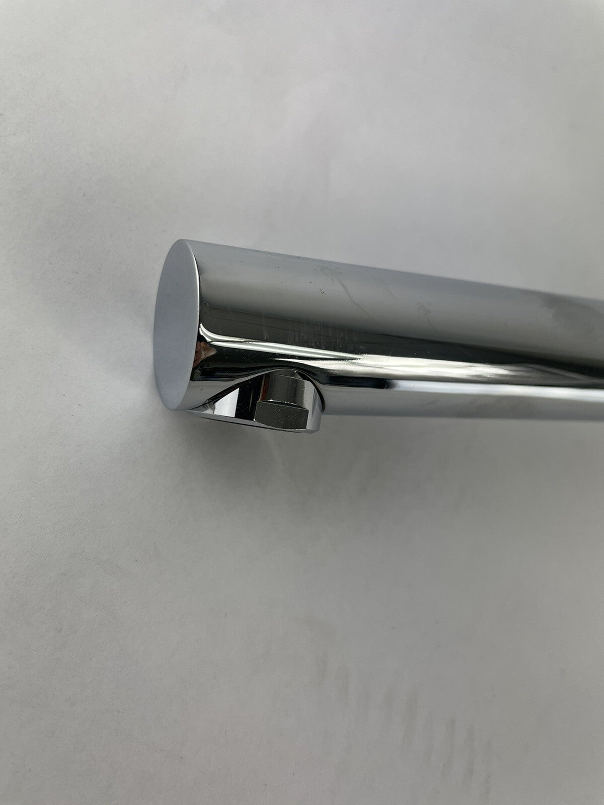 Zucchetti Z92176.1900 Built-In  Closer Wall Spout for Basin Length 7 7/8" Chrome