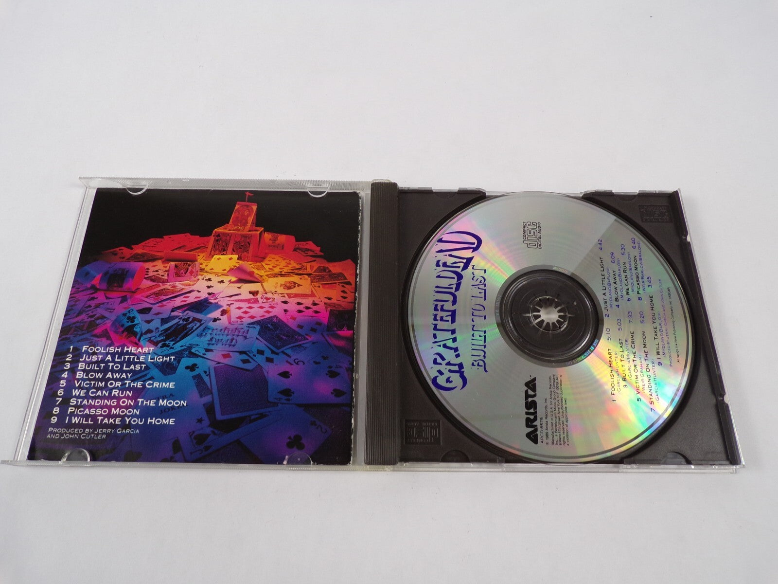 Grateful Dead Built To Last Foolish Heart Just A Little Light Built To LastCD#12