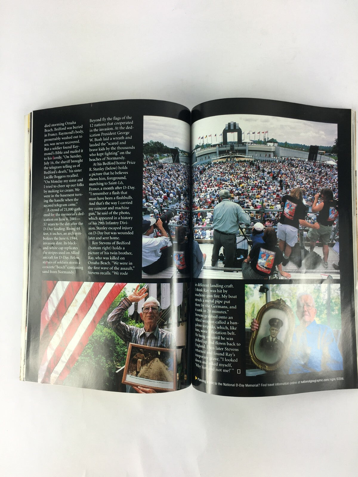 June 2002 NationalGeographic Magazine Untold Stories of D-Day Aol Keyword Natgeo