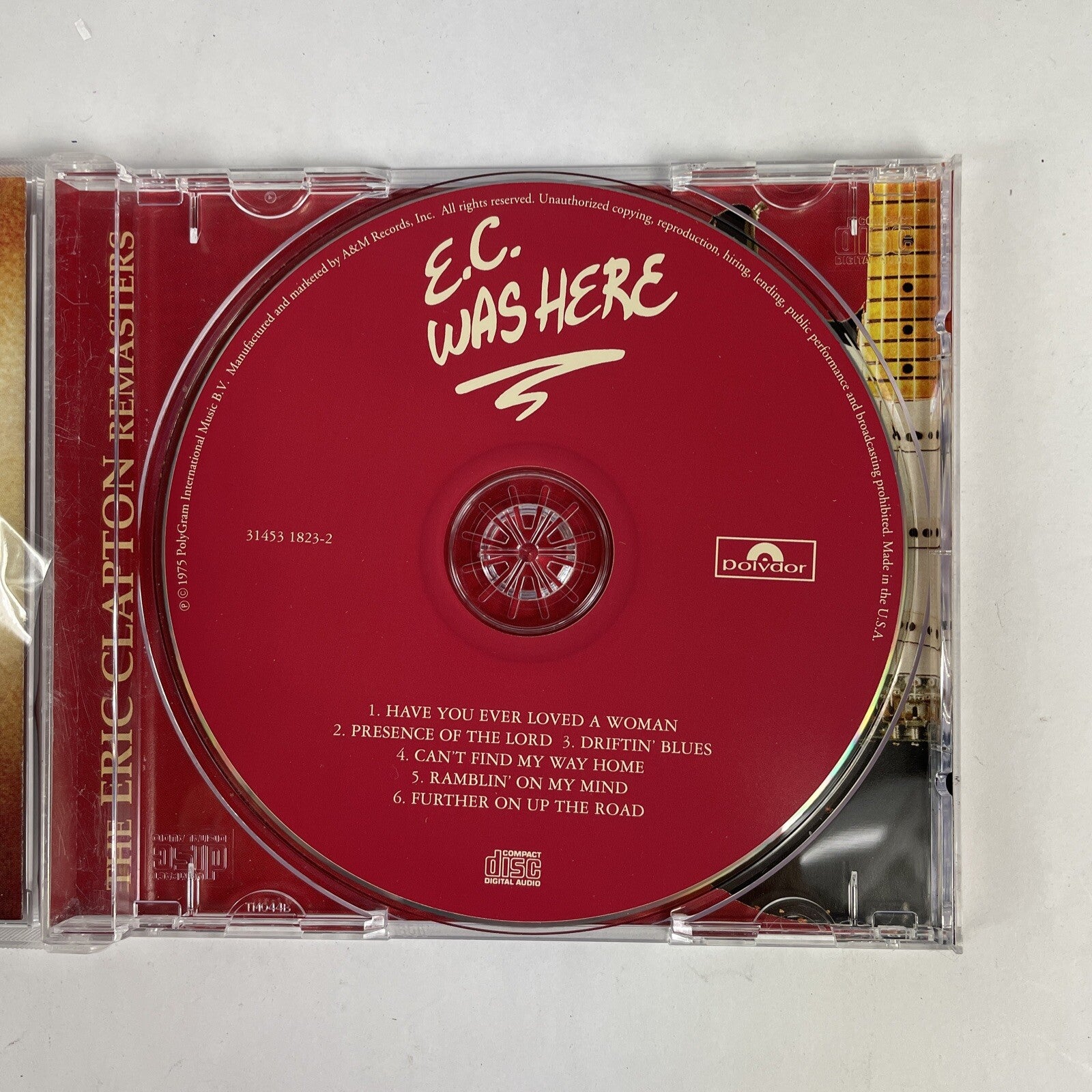 Eric Clapton - E.C. Was Here CD  #23
