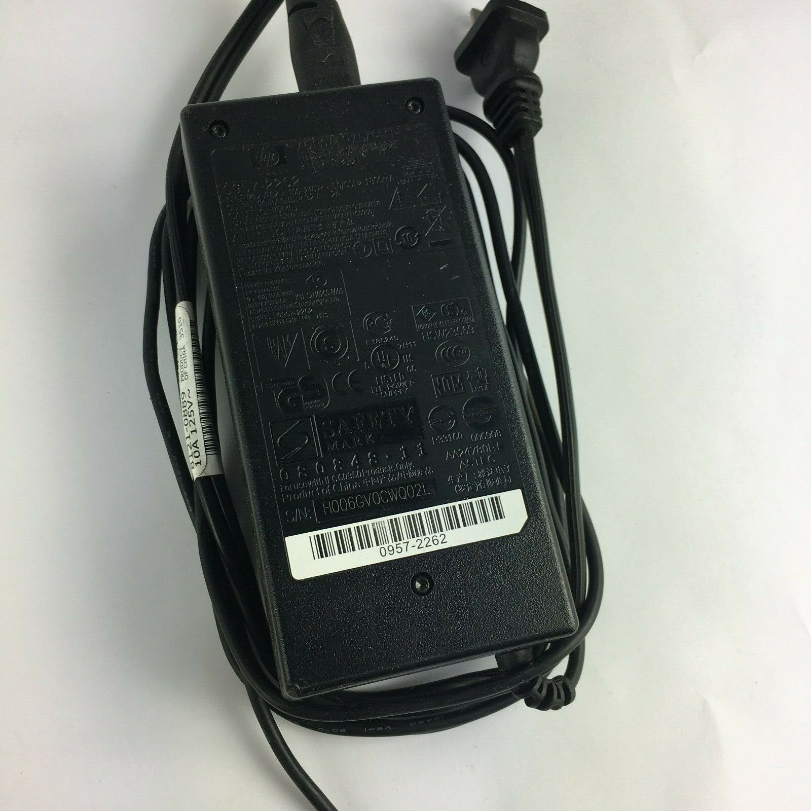Genuine HP 0957-2262 H006GV0CWQ02L Output 32V 2A Power Supply Adapter A1
