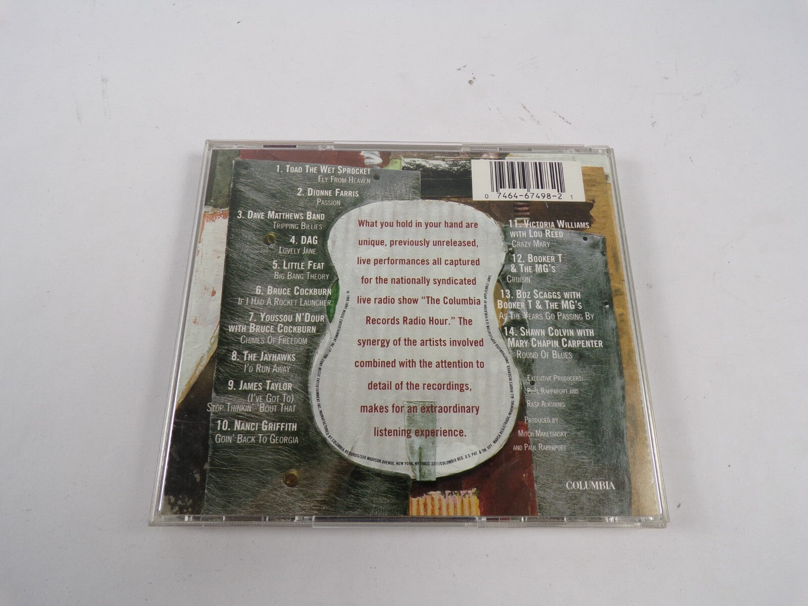 The Best Of The Columbia Records Radio Hour Volume 2 Dionne Farris Lou ReedCD#48