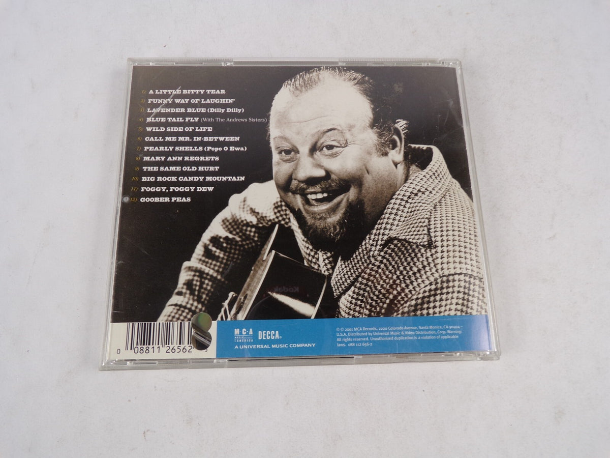 The Best Of Burl Ives The Millenium Collections A Little Bitty Tear Funny CD#22