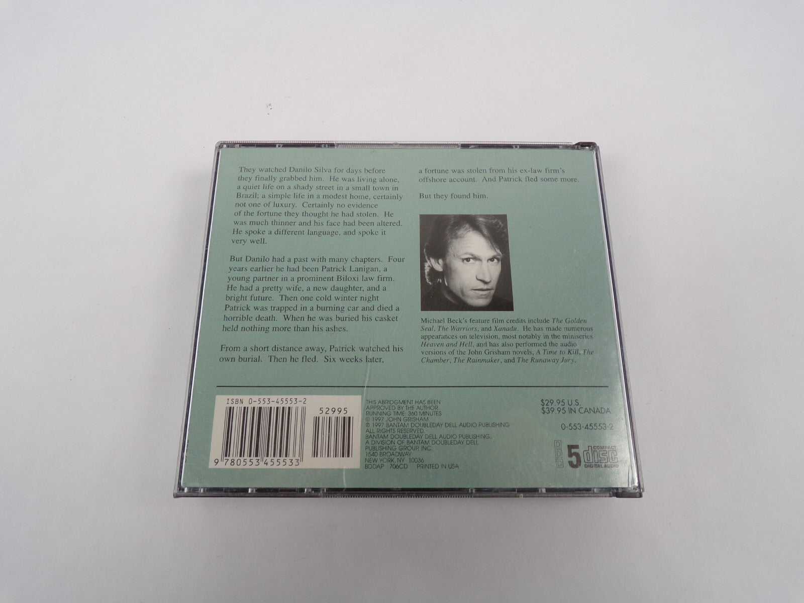 The Partner John Grisham Performance By Michael Beck Bantam Doubleday Dell CD#28