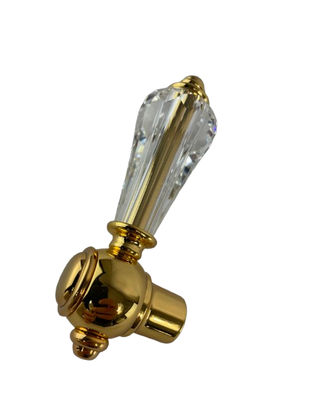 Aquabrass Queen Handle 47073 gold decorative faucet handle