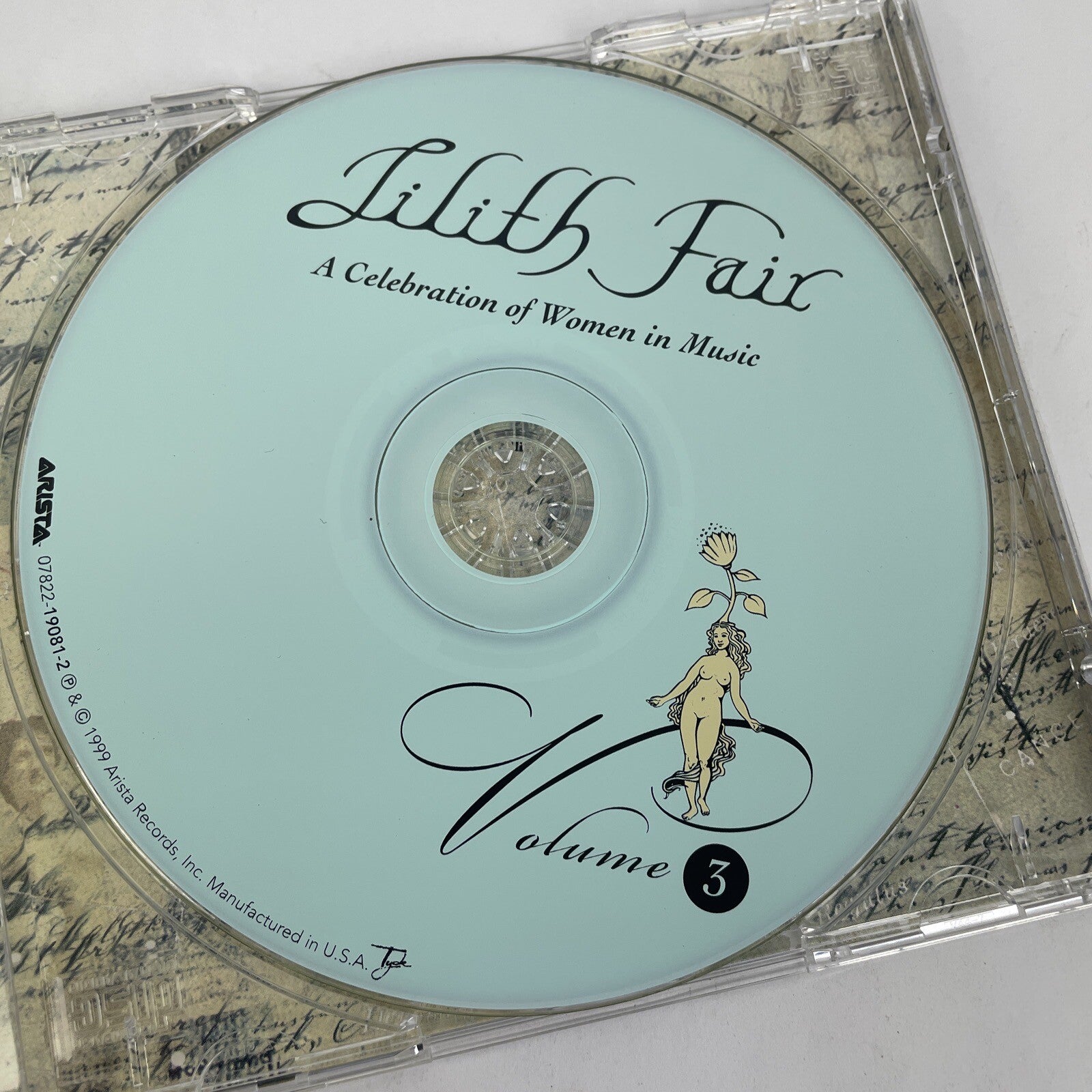 Lilith Fair A Celebration of Womein in Music Vol. 3 Digital Audi CD 1999 Arista