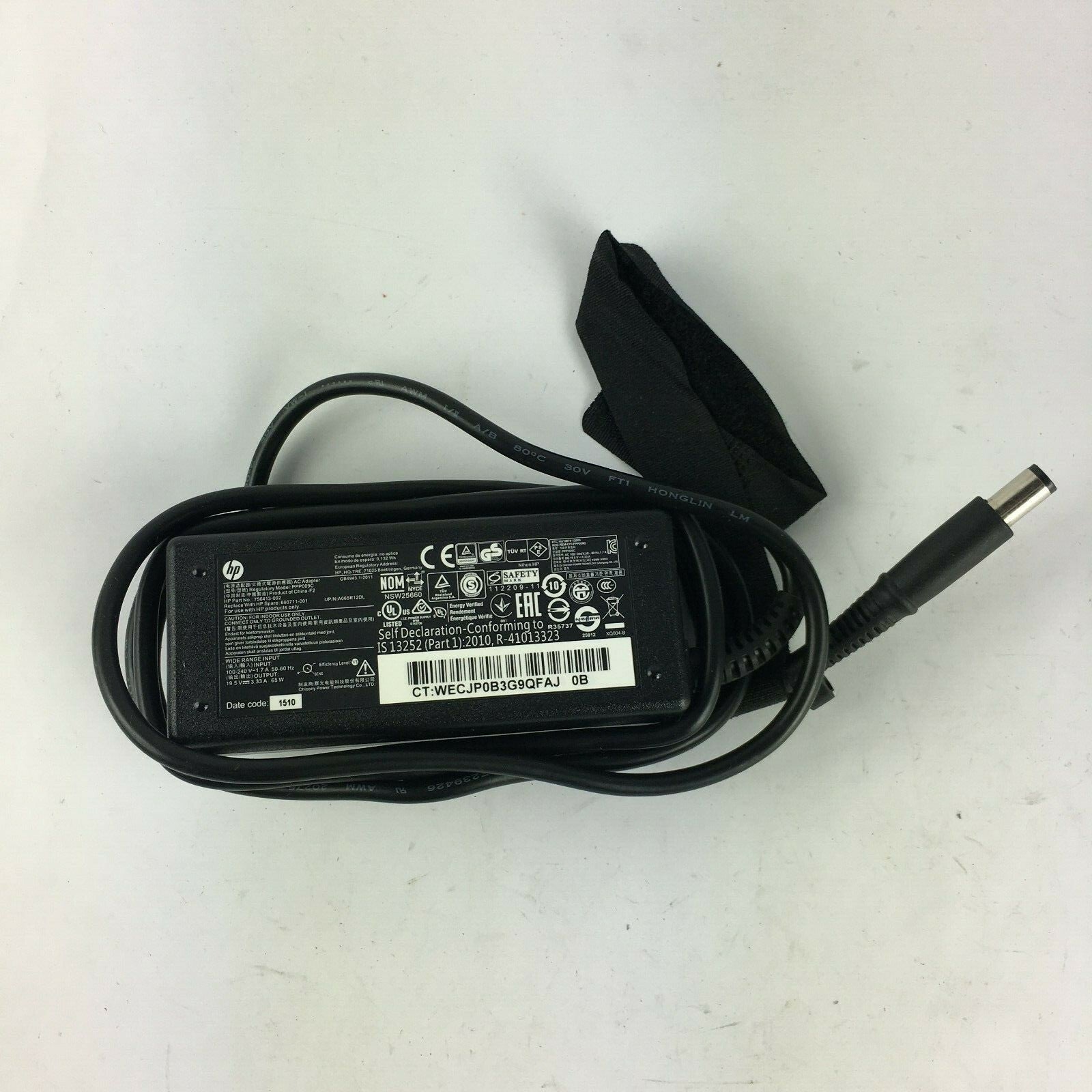 Genuine HP PPP009C 756413-002 Output 19.5V 3.33A Power Supply Adapter A3