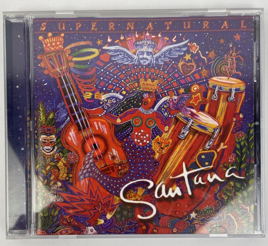 Supernatural - Digital Audio CD By Santana 1999 Artista Records - VGC          S