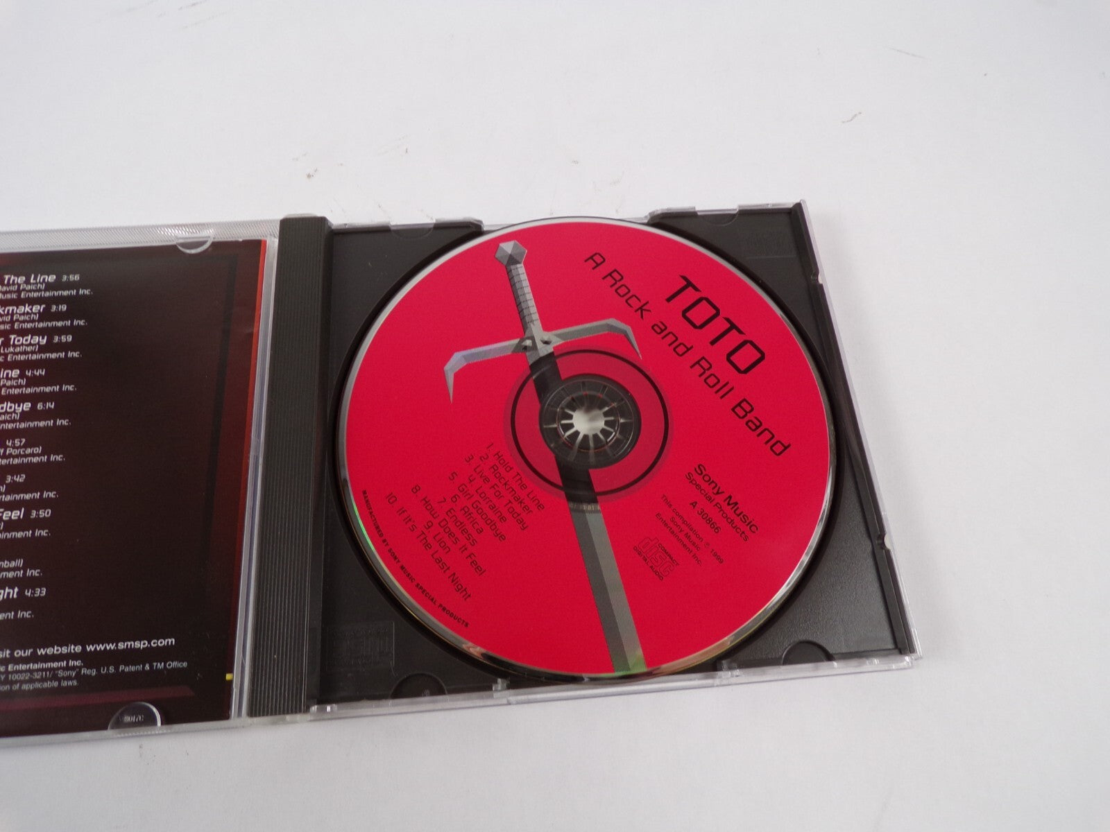 Toto A Rock and Roll Band Hold The LIne Rockmaker Lorraine Lion CD#47