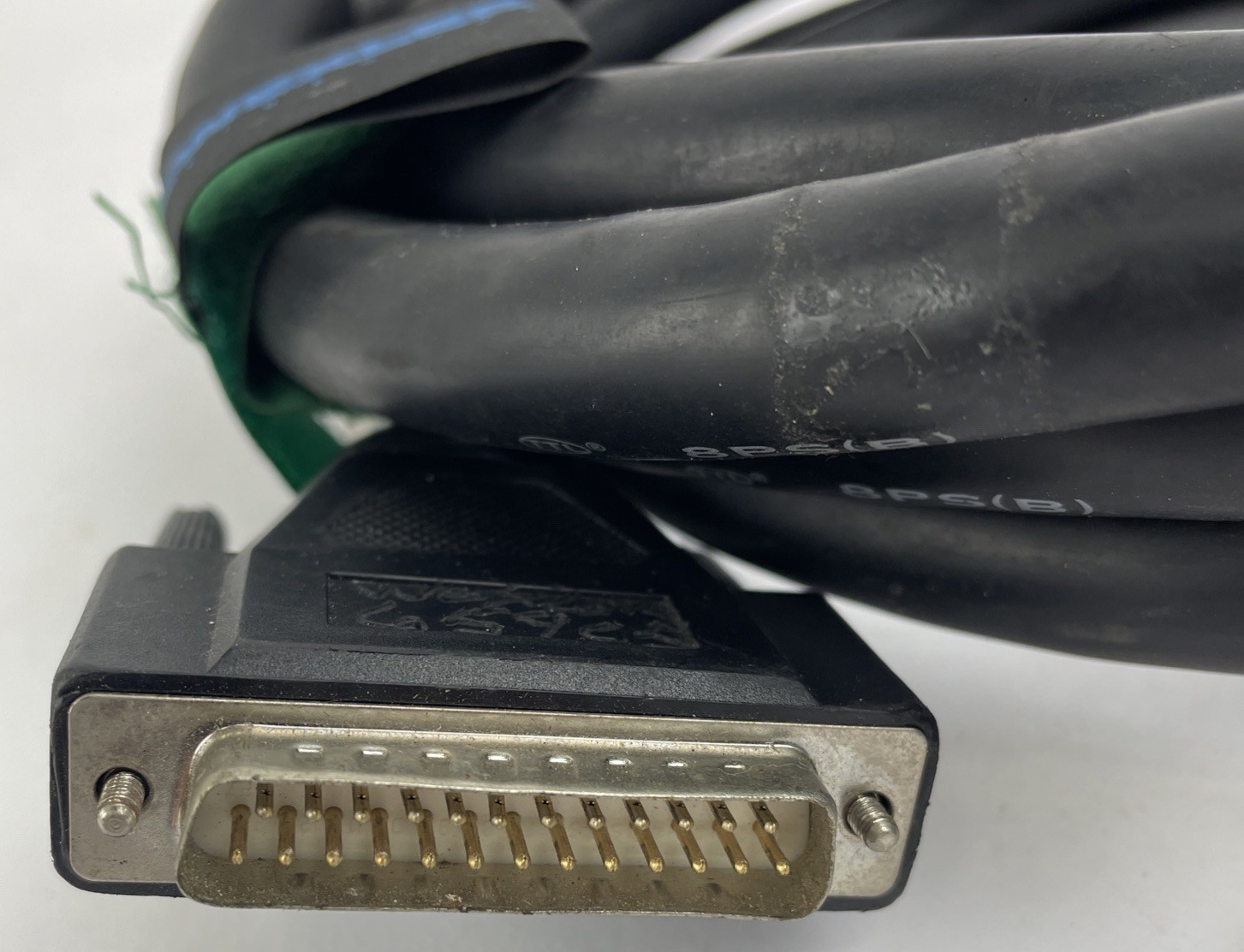 Male 25 Pin AES EBU to 8 x 1/4" Mono Jack Connection Breakout Snake Cable 10'