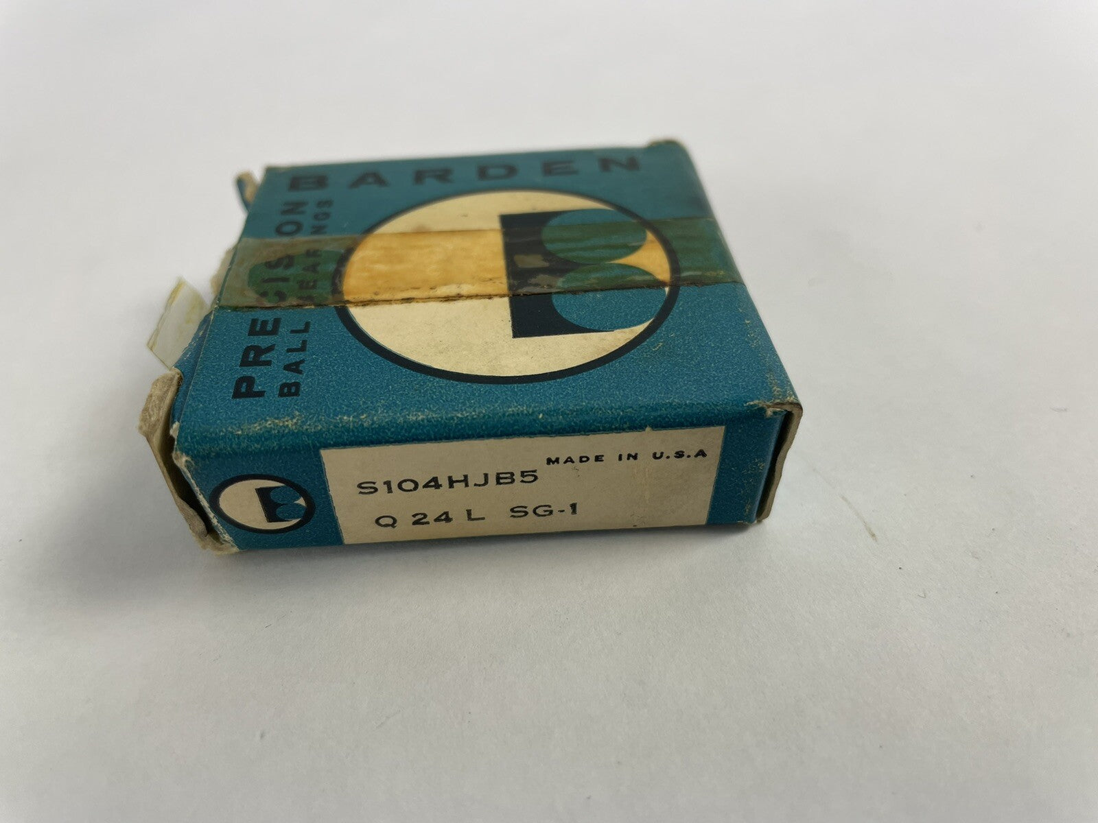 Barden Precision Ball Bearing S104HJB5 SG-1 Q2 8T