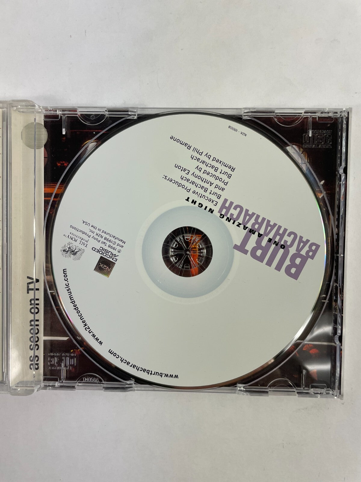 Burt Bacharach One Amazing Night Sheryl Crow All Saints Wynonna Mike Myers CD#72