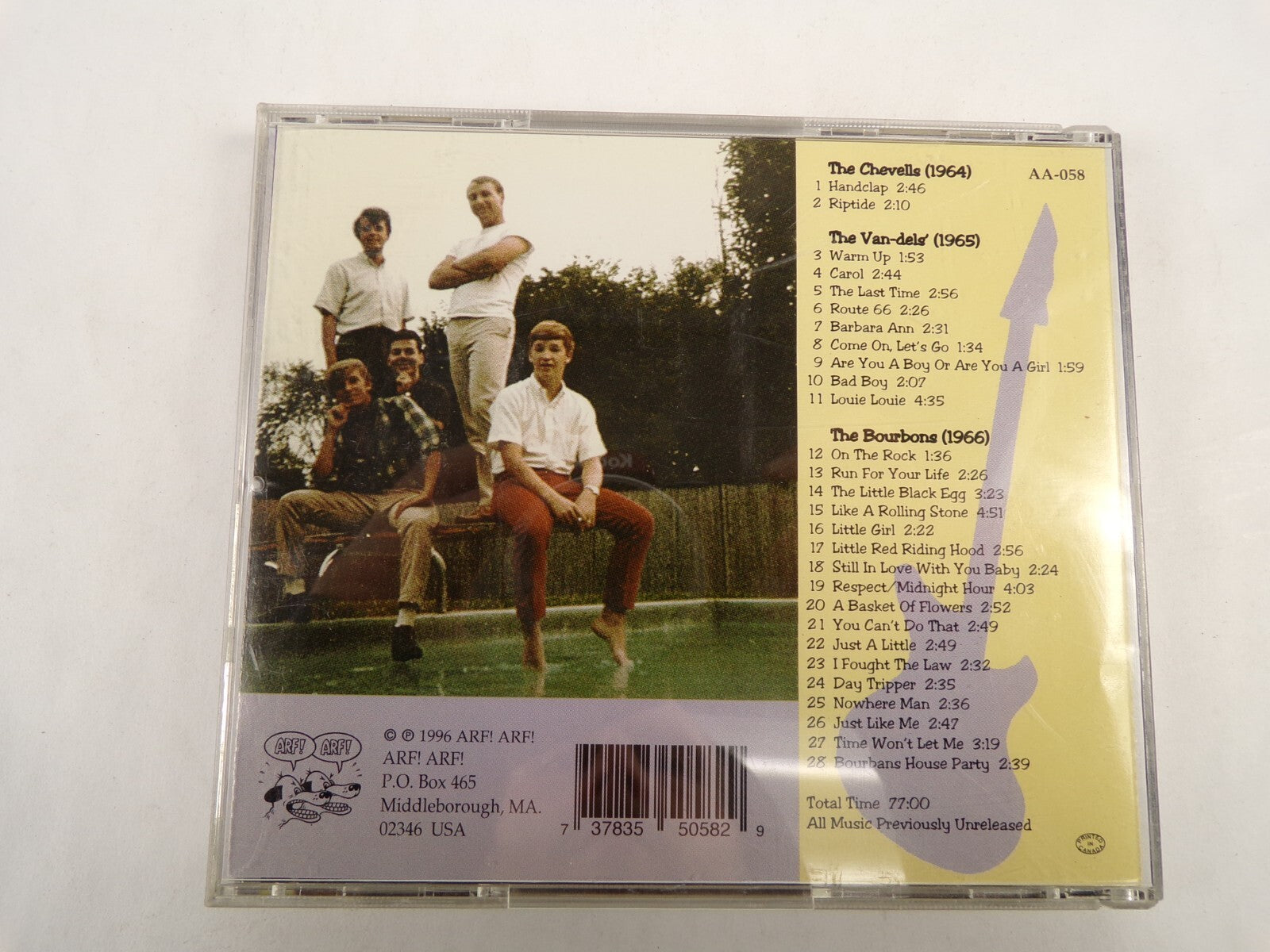 The Bourbons House Party 1964-66 Rockin Sound From Bostons South Shore CD#54