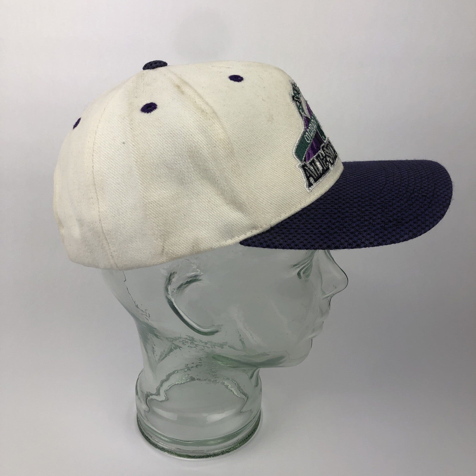 Vintage 1998 MLB All-Star Game Colorado Rockies Logo 7 Adjustable Snapback Hat