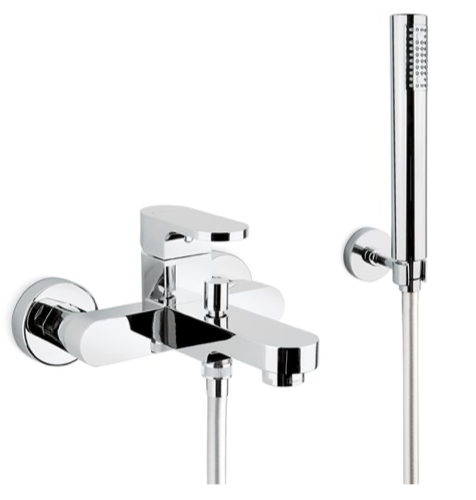 NEWFORM X-LIGHT64040 Tub Faucet Hand Shower Wall Mount Tub Filler Bathtub Faucet