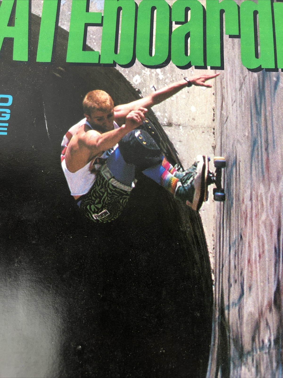 TRANSWORLD SKATEBOARDING MAGAZINE OCTOBER 1987 VOL  #5 Mark GATOR Rogowski Cover