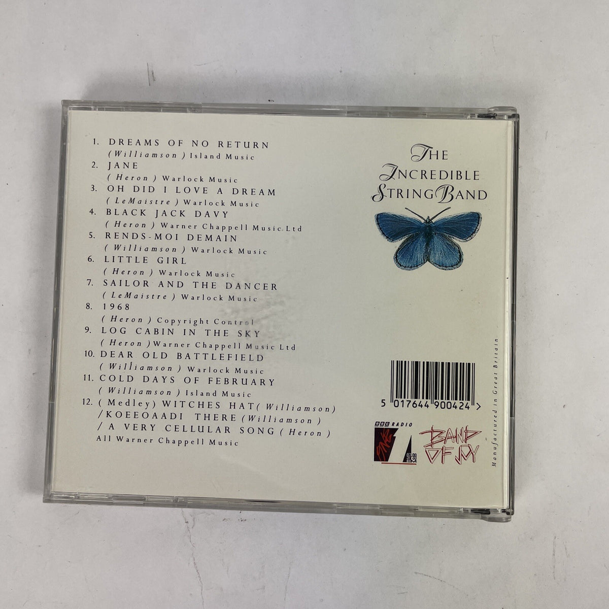Incredible String Band - On Air CD UK Import    #17