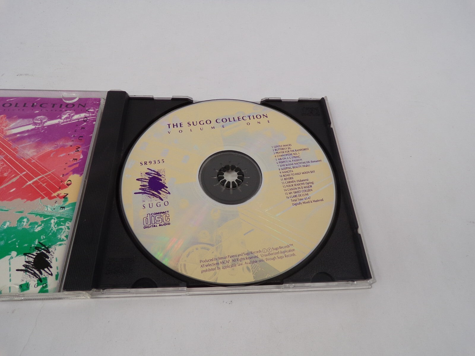 The Sugo Collection Volume One Gentle Images Butterfly Jig Prayer For The CD#69