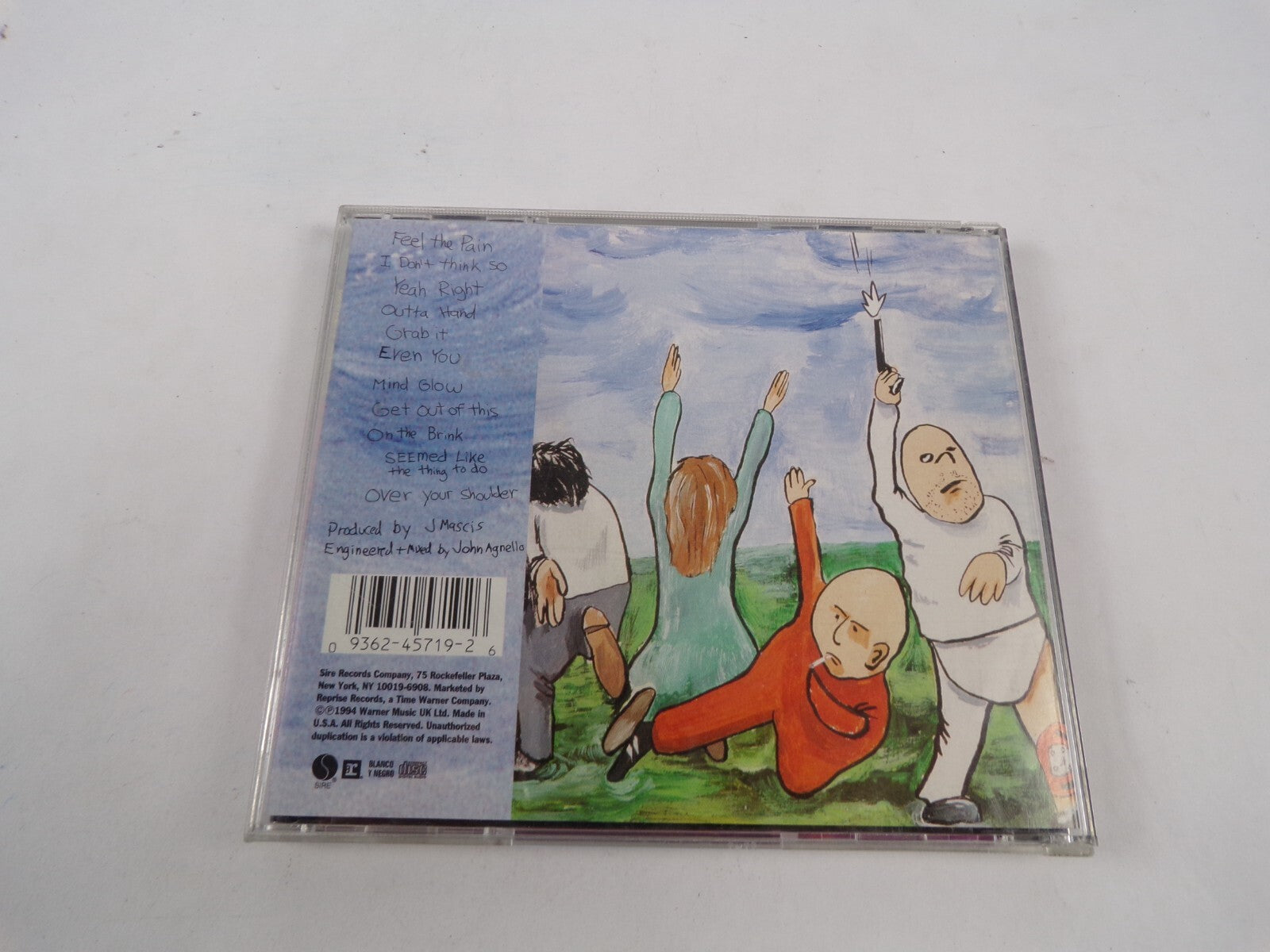 Dino Saurjr  Without A Sound Feel The Pain I Don't Think So Yeah Right CD #40