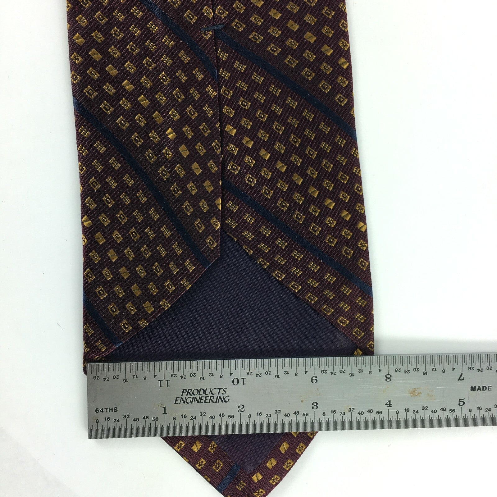 Genuine Chaps 100% Silk Handmade Stylish Formal/Casual Tie Multi Coloured