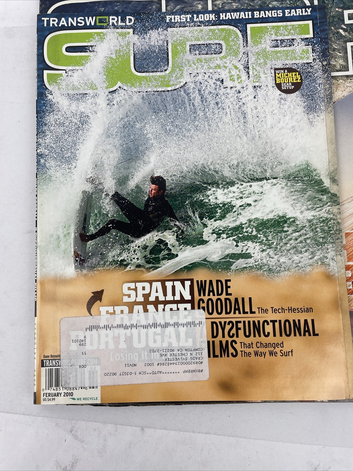 Transworld Surf Magazine Bundle 2010 8 x Total Magazines Of Awesomeness!! LOOK