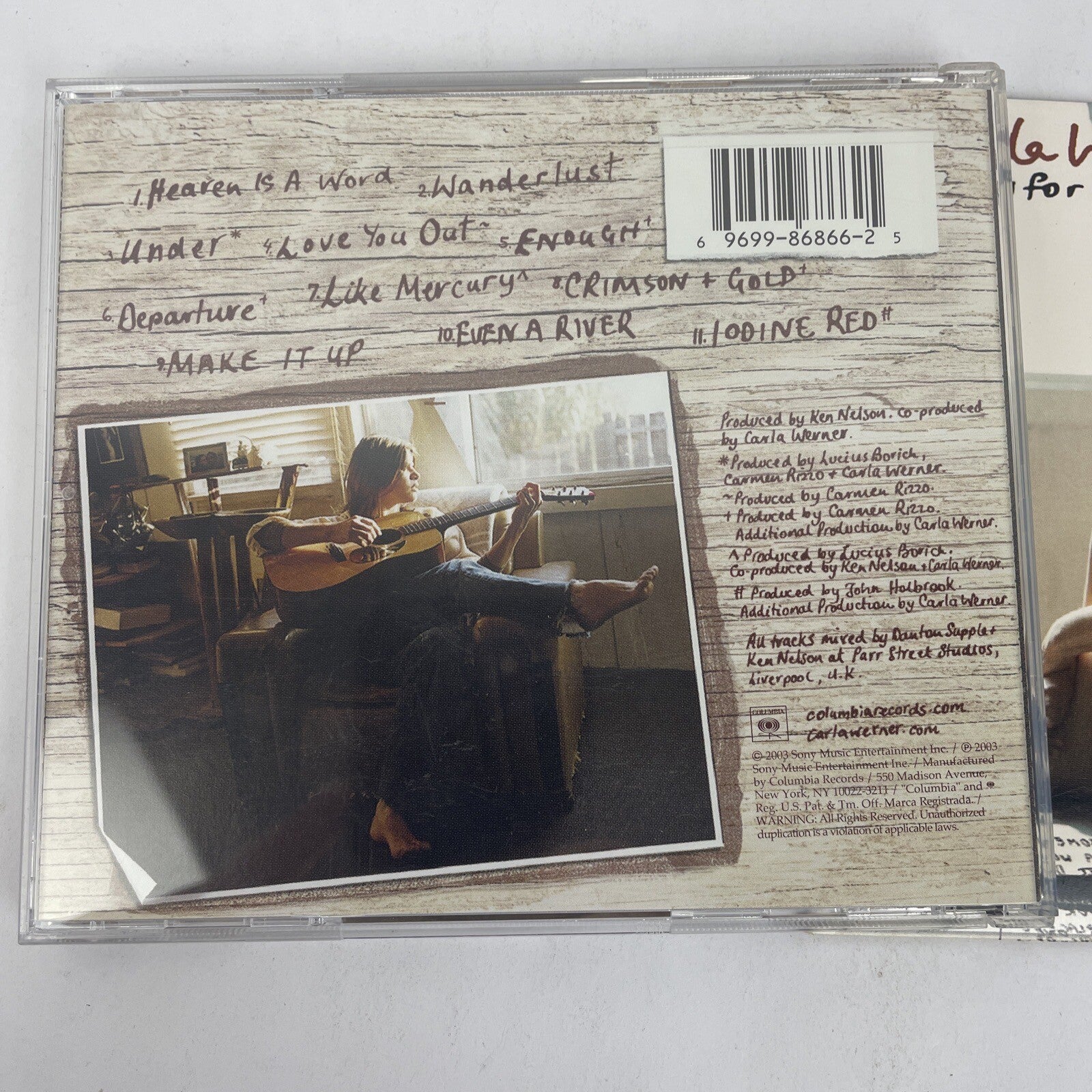 2 x Carla Werner , Didital Audio CDs - Departure 2003 + Ready For Departure 2003
