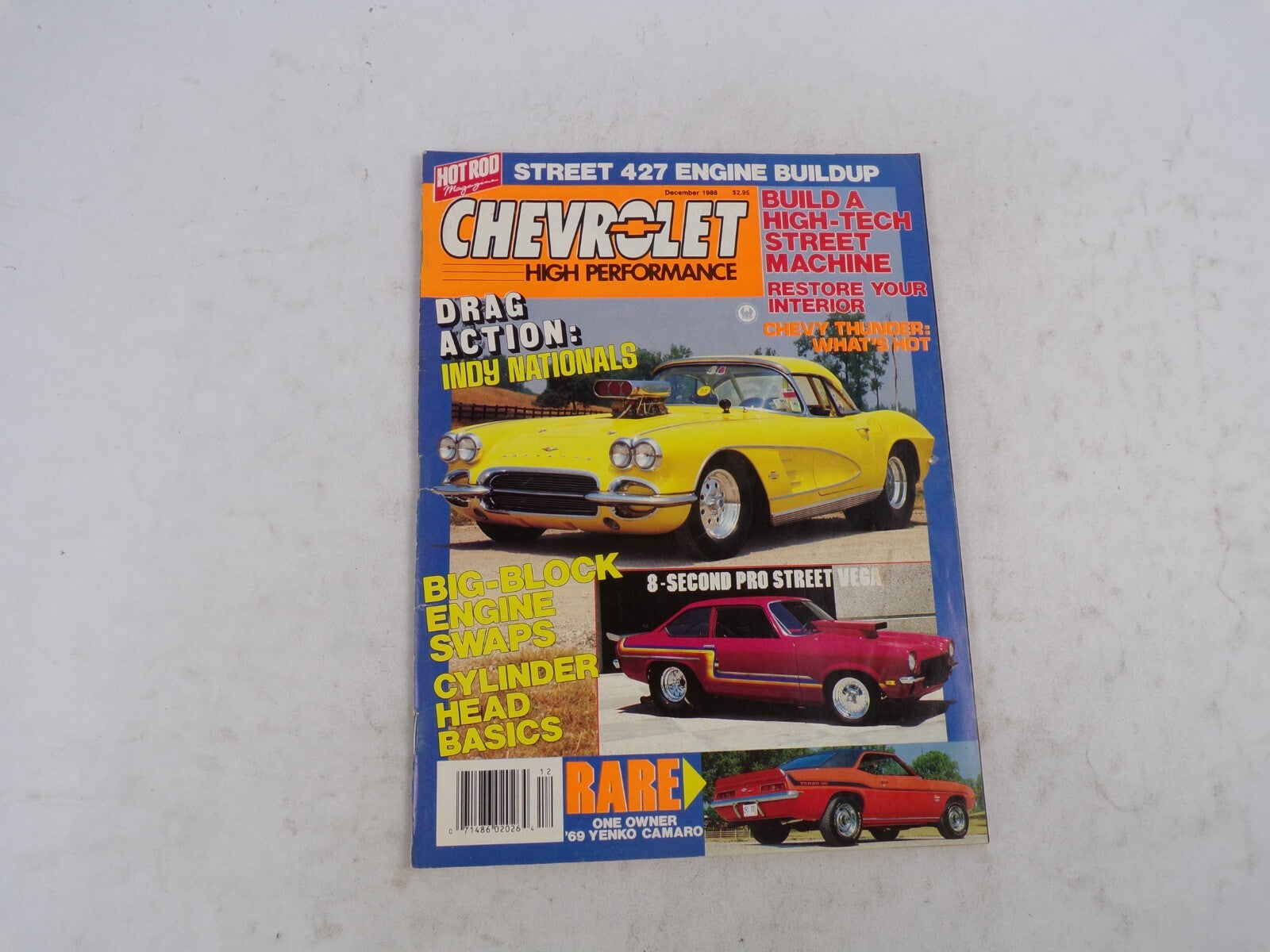 December 1988 Chevrolet High Performance Street 427 Engine Builup A High-Tech