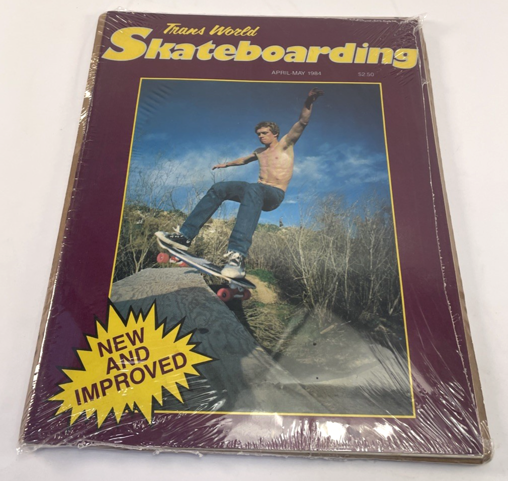 Vintage Transworld Skateboarding Magazine April - May 1984 ( Trans World ) VGC