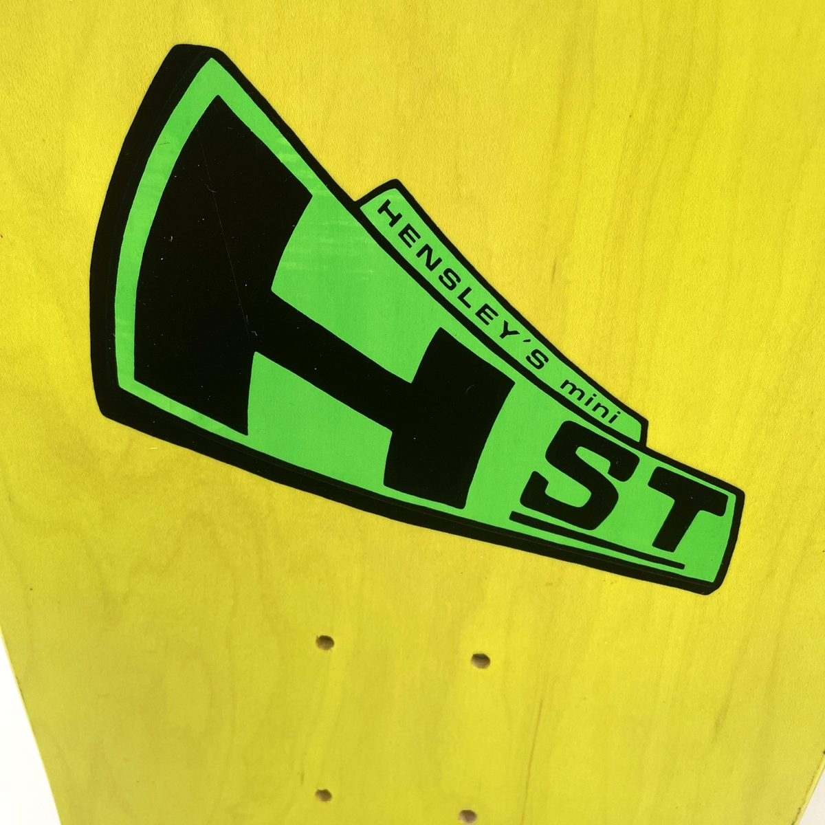 Matt Hensley H-Street Skateboards A Series Vista Pole Street Swinger Signed #30