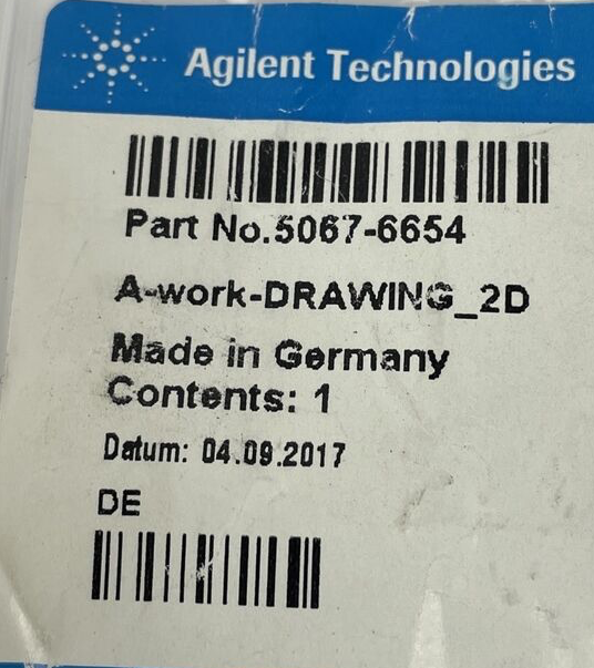 Agilent Technologies 5067-6654 Colored Clip Kit Used for Number and Color Coding