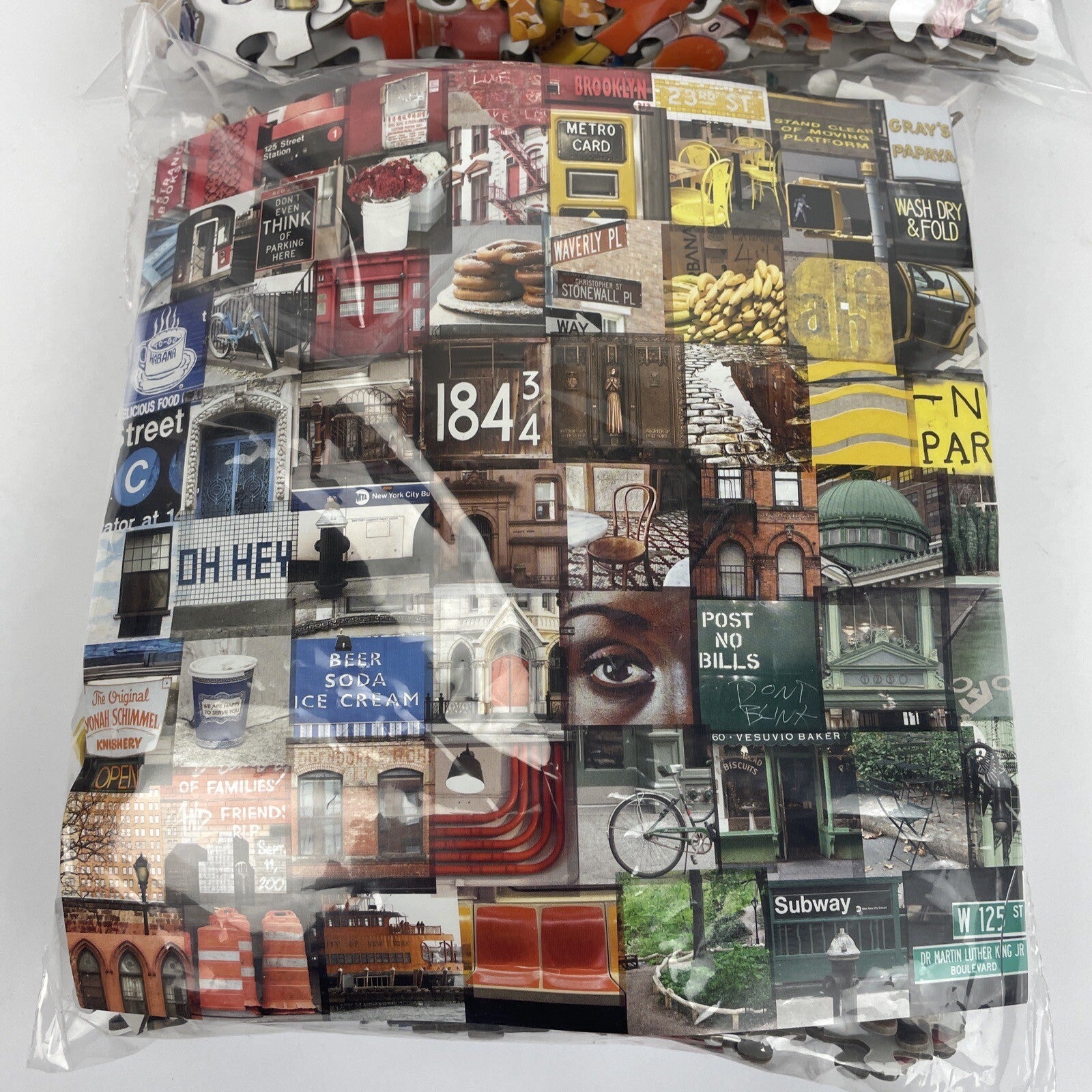 New York In Color + Eastern Bloc Telephones 500 Piece Jigsaw Puzzle Lot -Galison