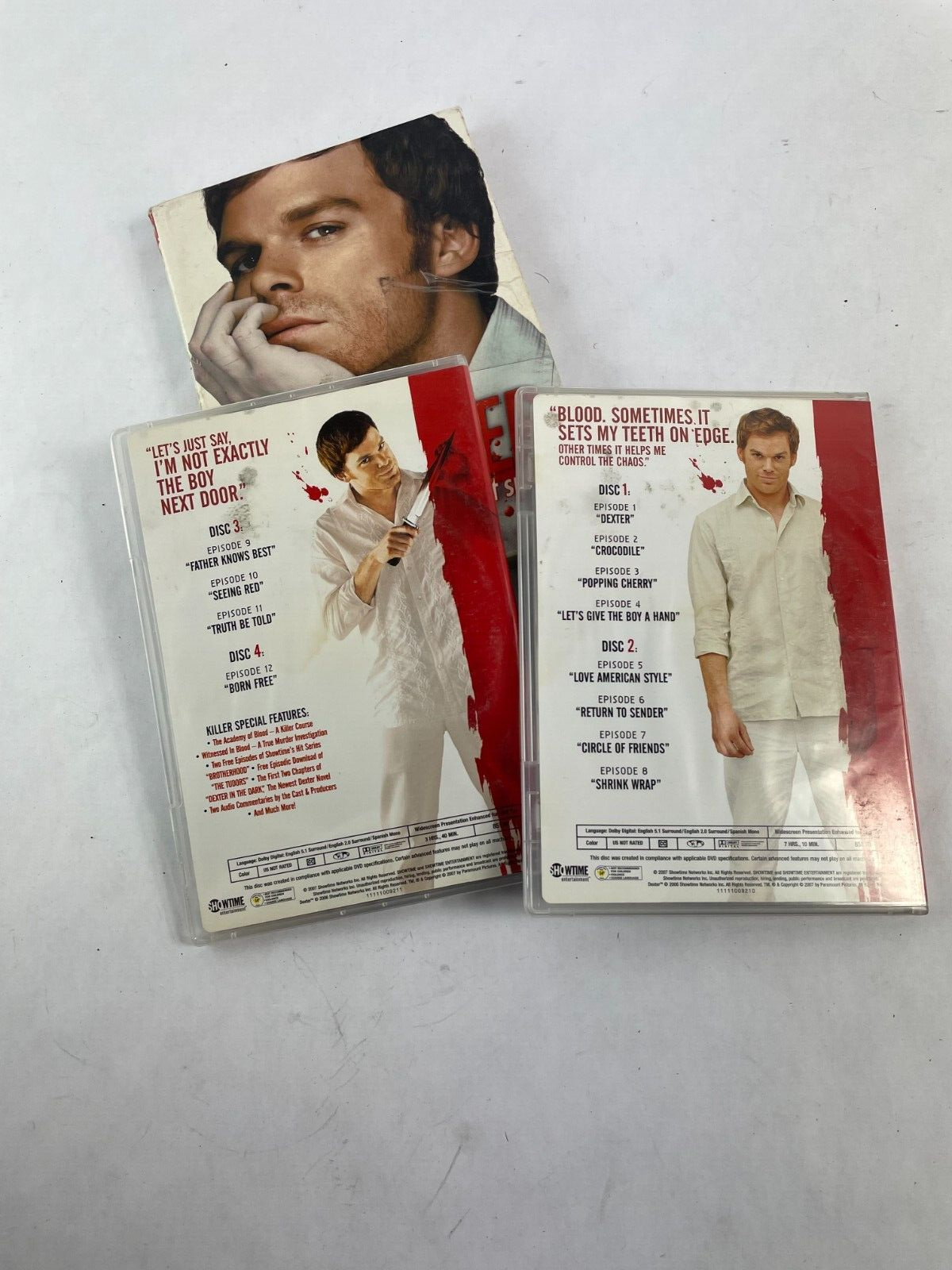 Dexter The First Season Crocodile Popping Cherry Truth Be Told Born Free