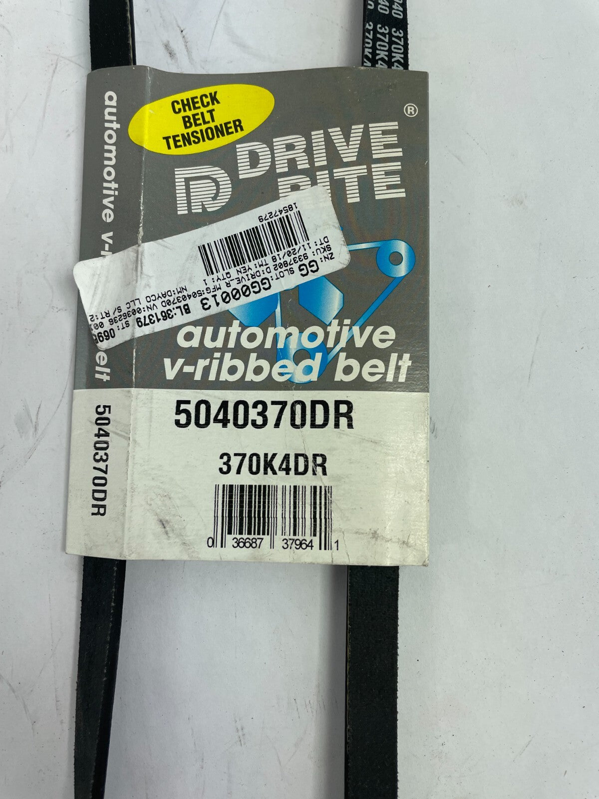 OEM Dayco Drive Rite 5040370DR 370K4DR Check Belt Tensioner