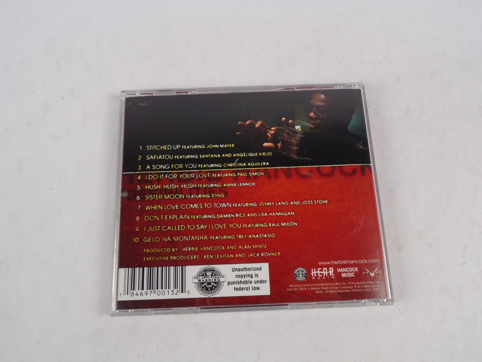 Herbie Hancock: possibilities Stitched Up Safiatou A Song For You I Do It CD#53