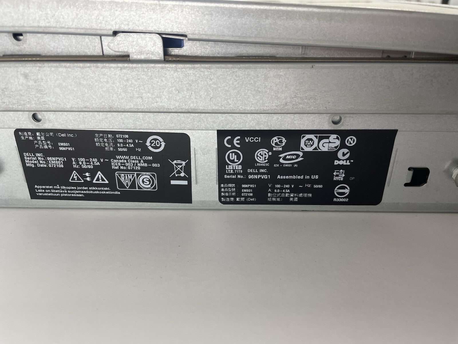 PowerEdge 2950 Dell Windows Server Std Rack Mount EMS01