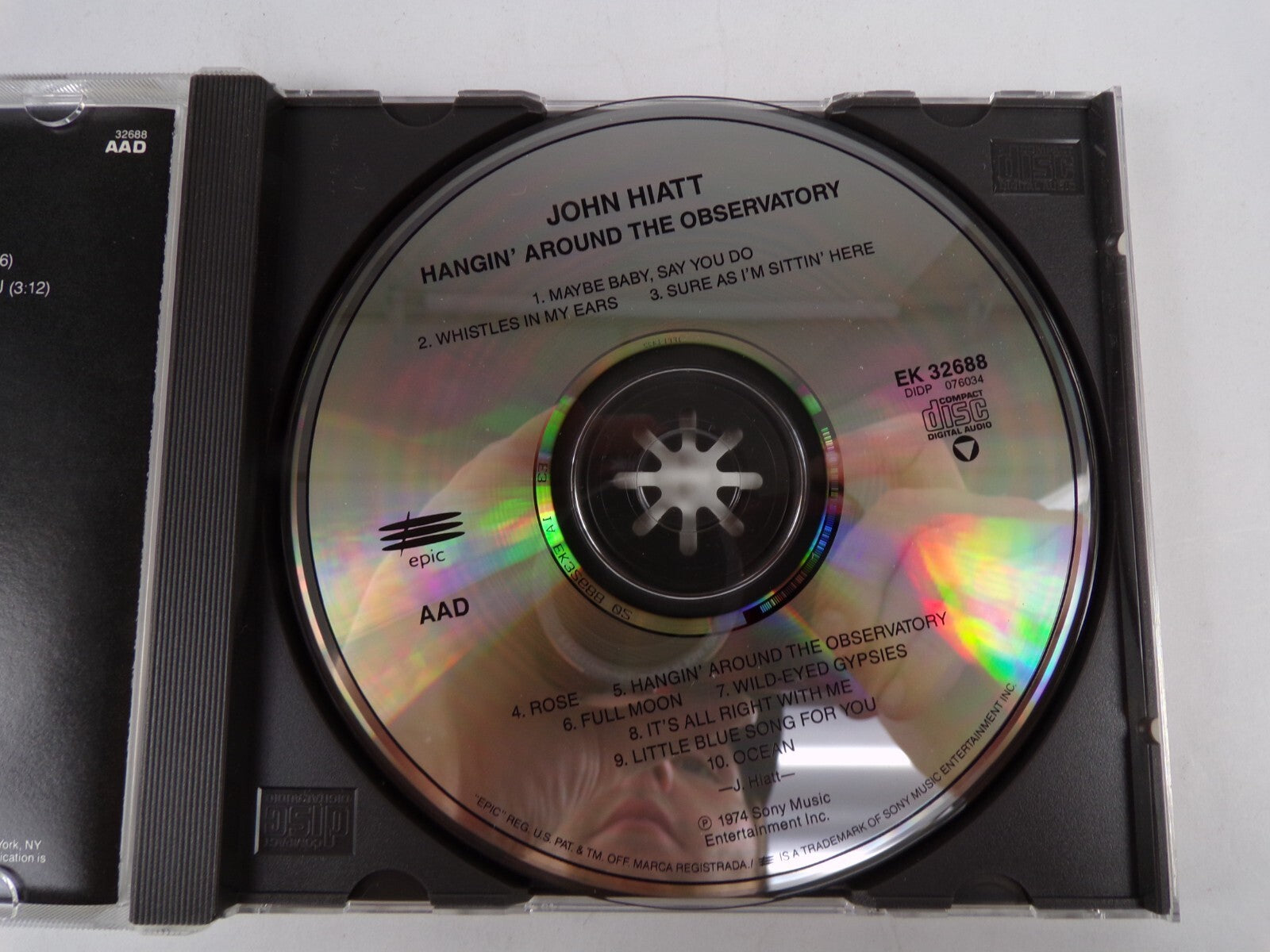 John Hiatt Hangin Around The Observatory CD #30