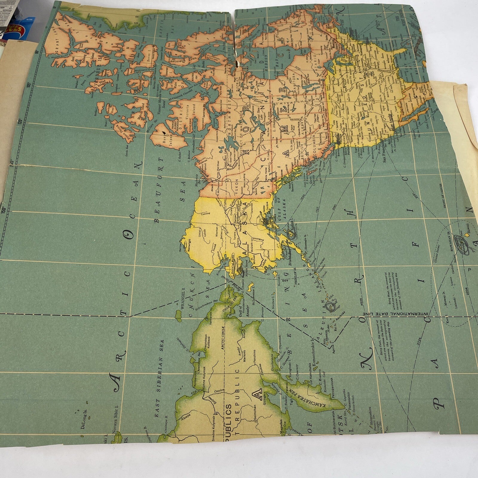 U.S.O. 1954/55 Scrapbook From " Operation Snowball " Alaska U.S.O Christmas Show