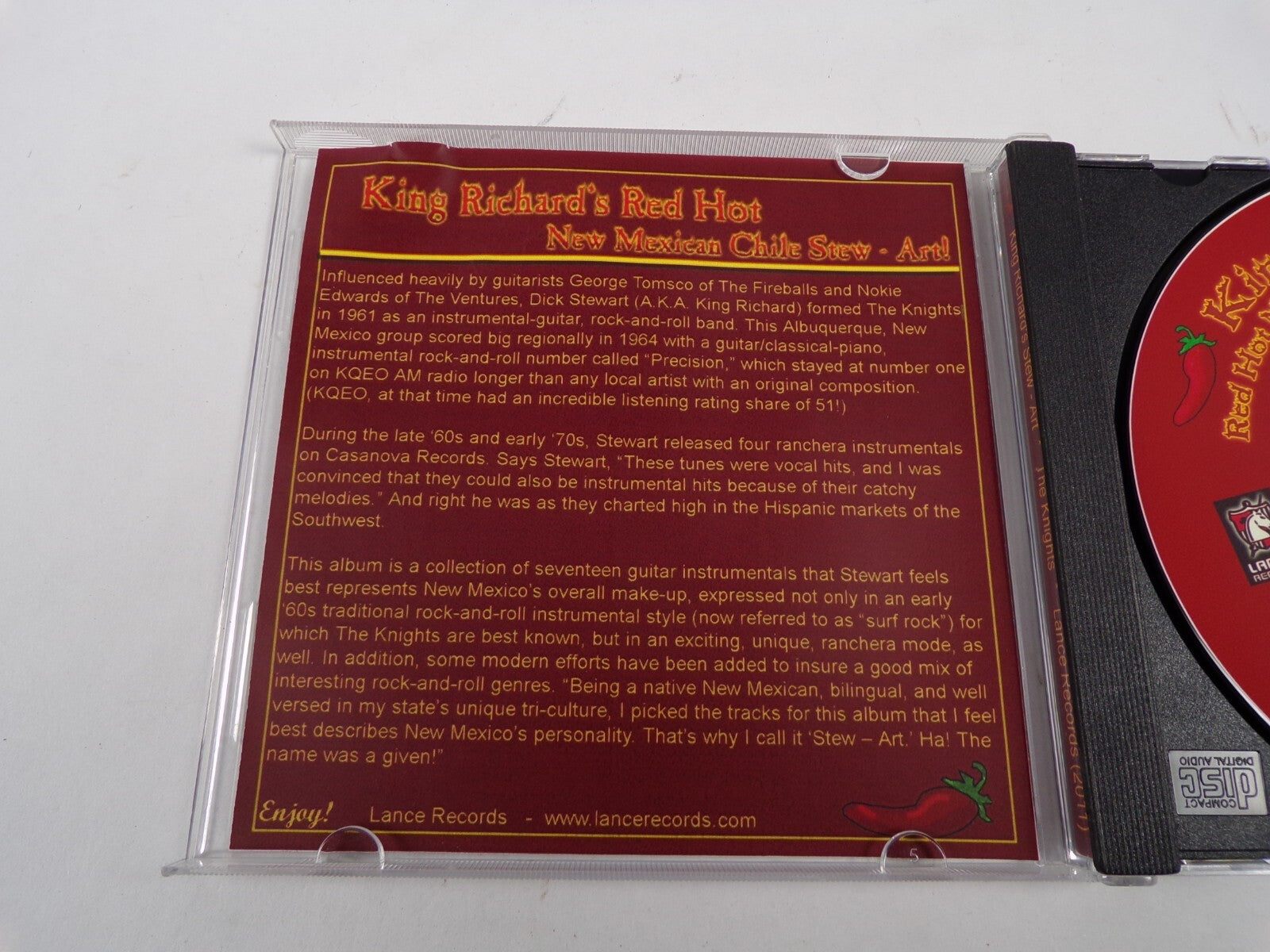 King Richard's Stew Art The Knights Phantom Riders Colorado Grande CD#62