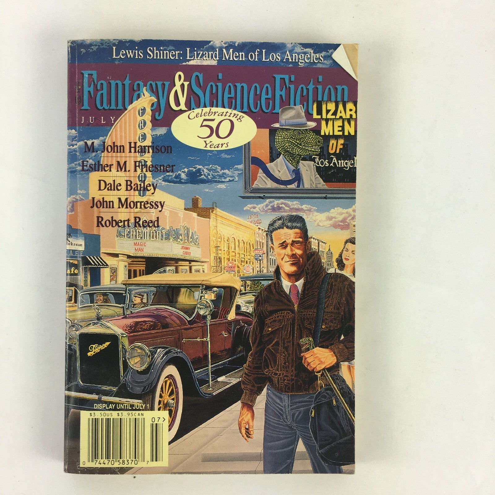 July Fantasy&Science Fiction M.John Harrison Esther M.Friesner Dale Bailey Lewis