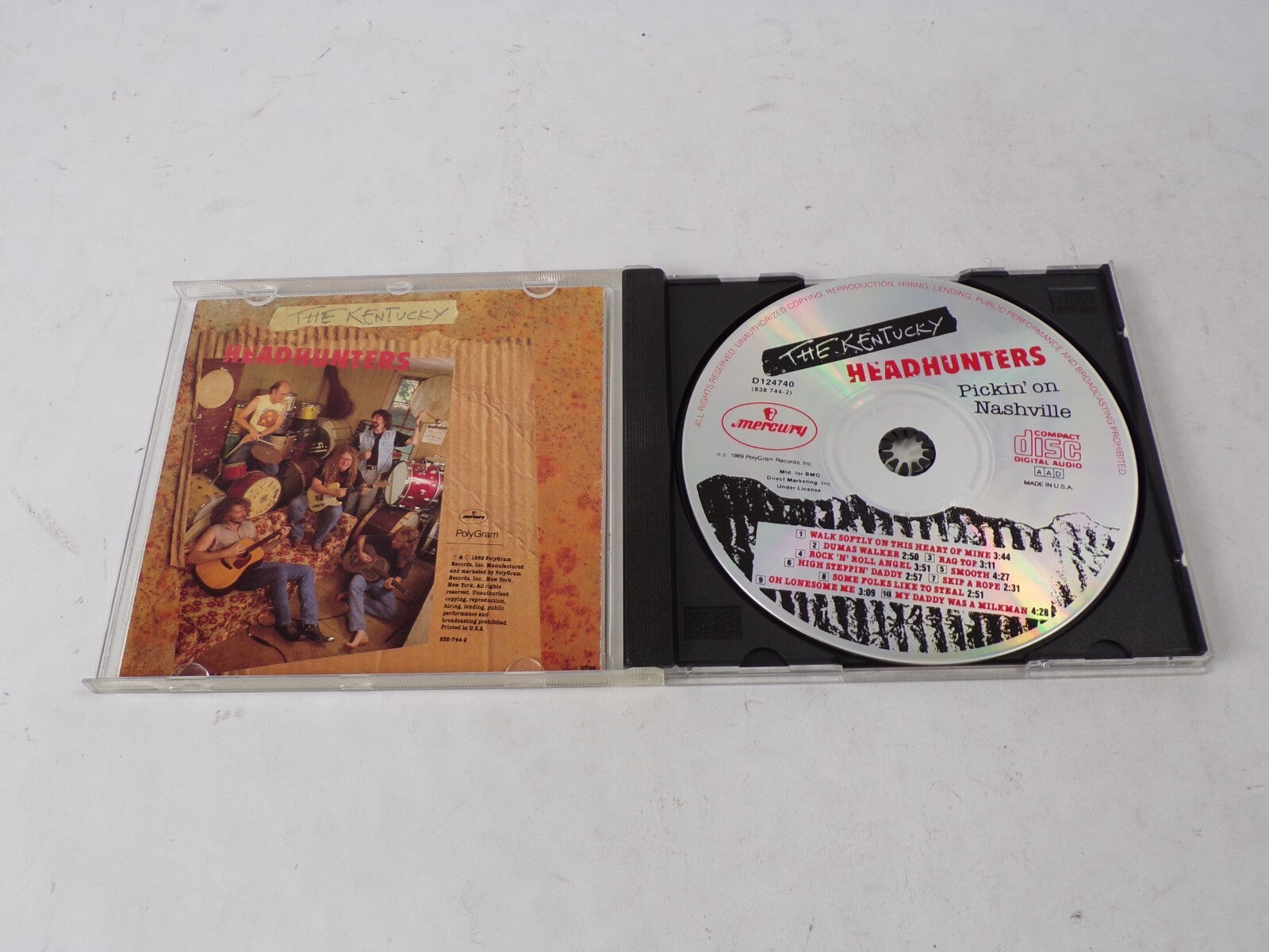 The Kentucky Headhunters Pickin' On Nashville Walk Softly On This Heart Of CD#41