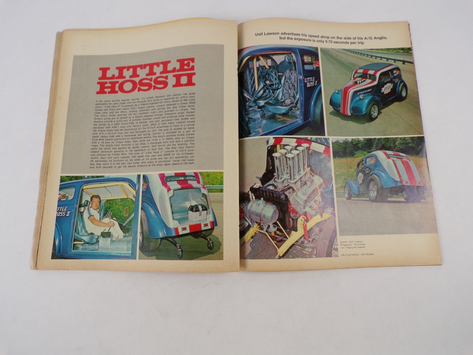 November 1970 Hot Rod Magazine Chevy Vega Muscle Parts Pro Stock Challenger