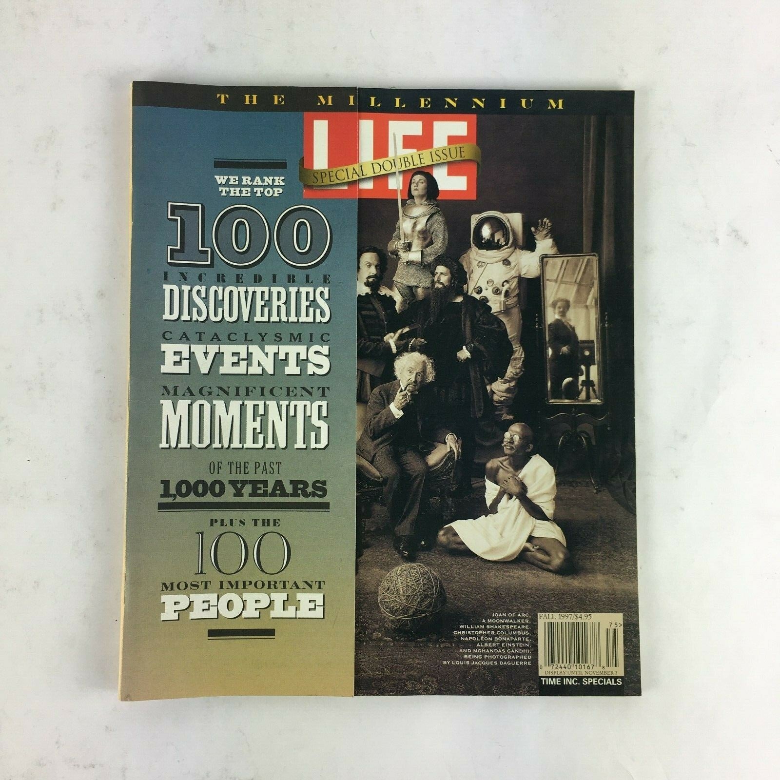 Fall 1997Life Magazine 100 Incredible Discoveries Cataclysmic Events Millennium 