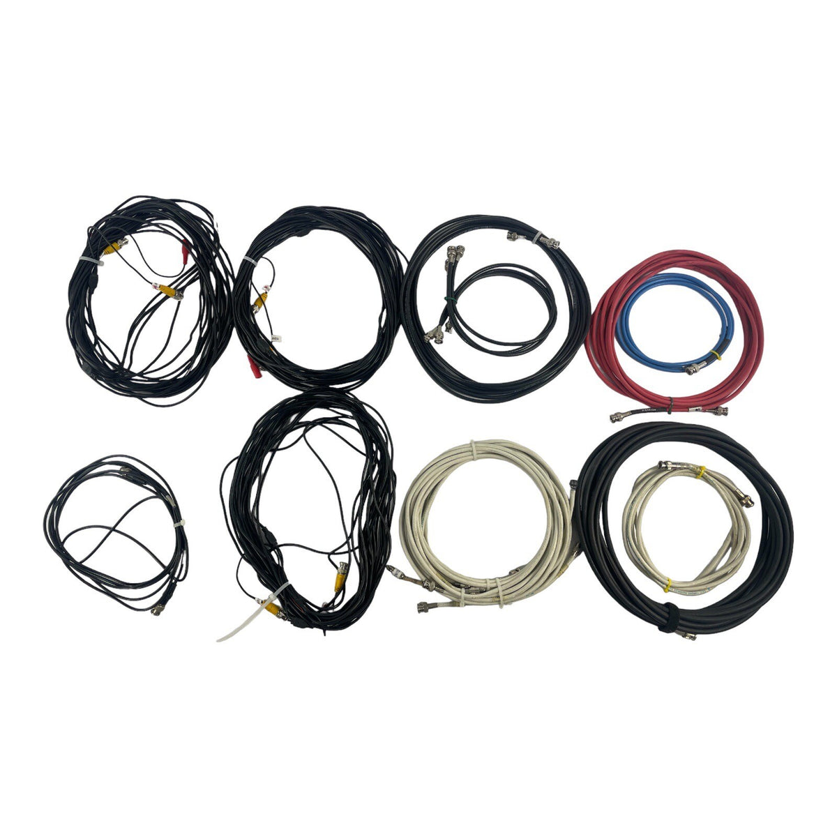 Lot of 10 : HD-SDI RG-6 Digital VIdeo Cable 4.5GHZ BNC Male to BNC Male