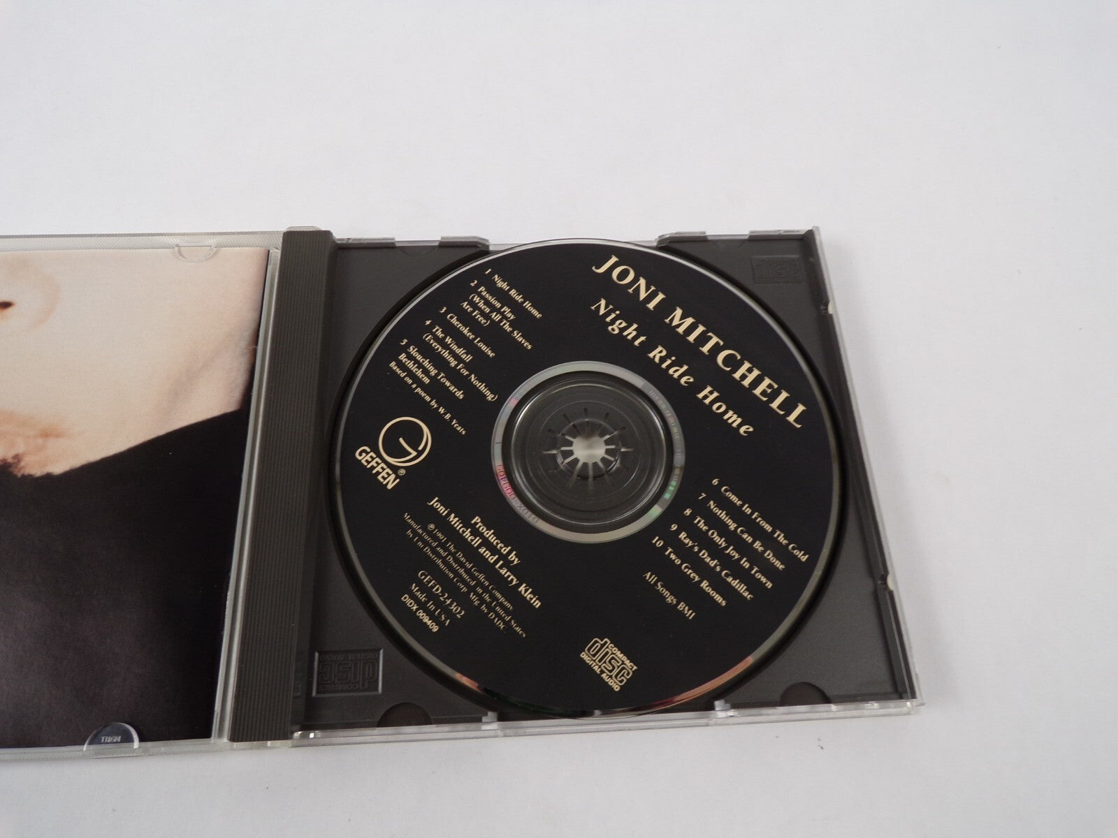Joni Mitchell Night Ride Home Passion Play Cherokee Louise The Windfall CD#59