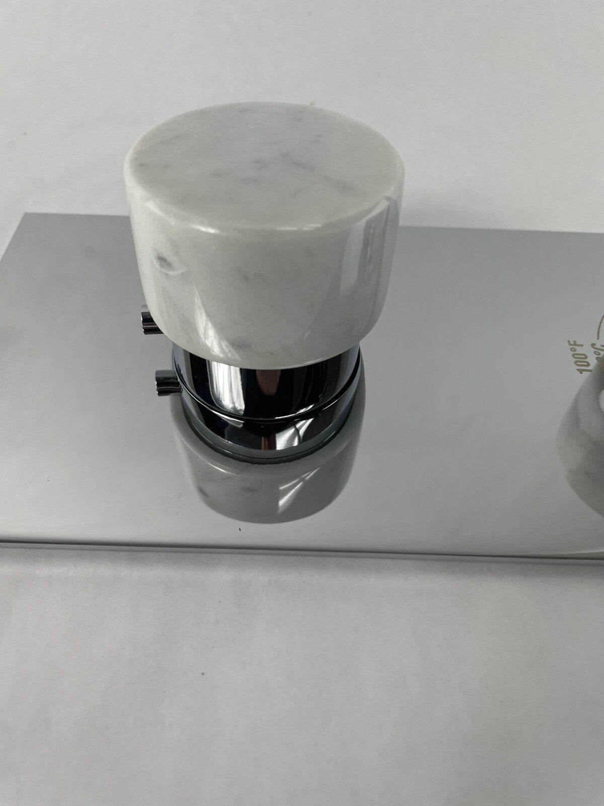 Aquabrass Marmo square trim set Marble handle for thermostatic valve 12123 2-way