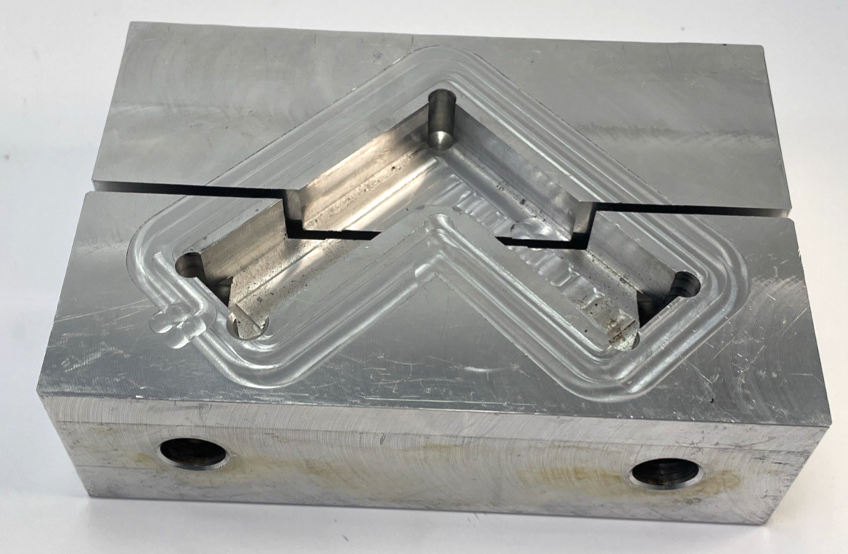 6" x  2" x 1.7/8" Machined Aluminum Vise Jaws For Kurt / Haas / Shars 6"  Vises