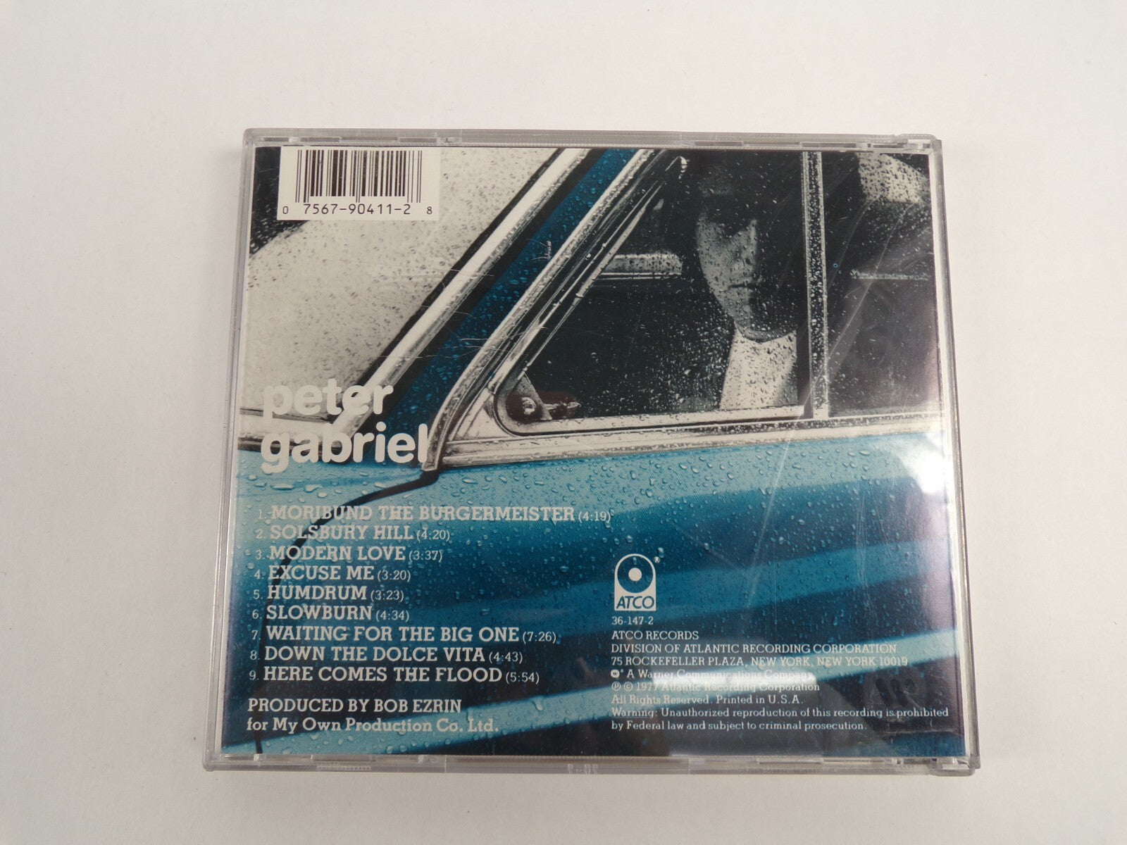 Peter Gabriel Moribund The Burgermeister Solsbury Excuse Me   CD#50