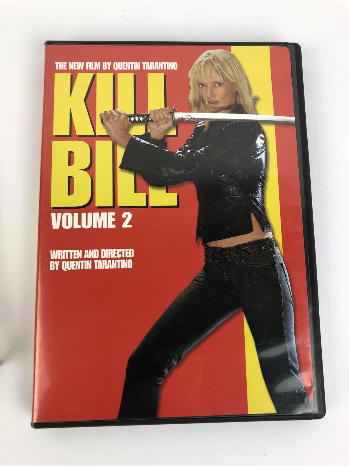 Kill Bill Vol 1 and Vol 2 DVDs Quentin Tarantino Uma Thurman Lucy Liu Mint Disc